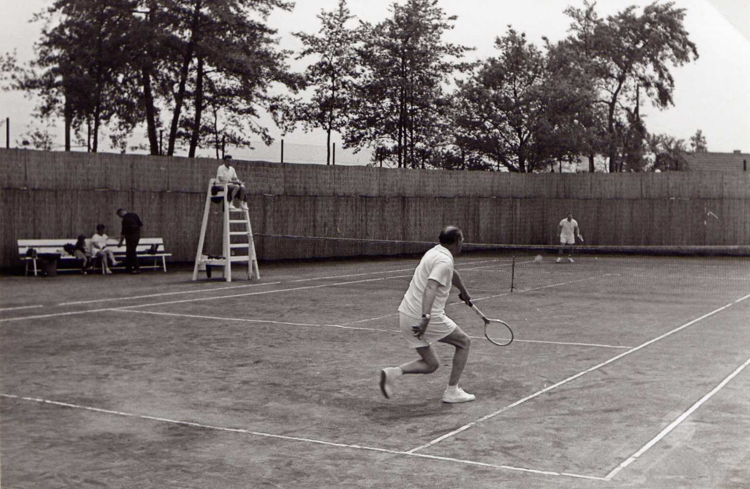 Tennis an den Tonwerken 1968